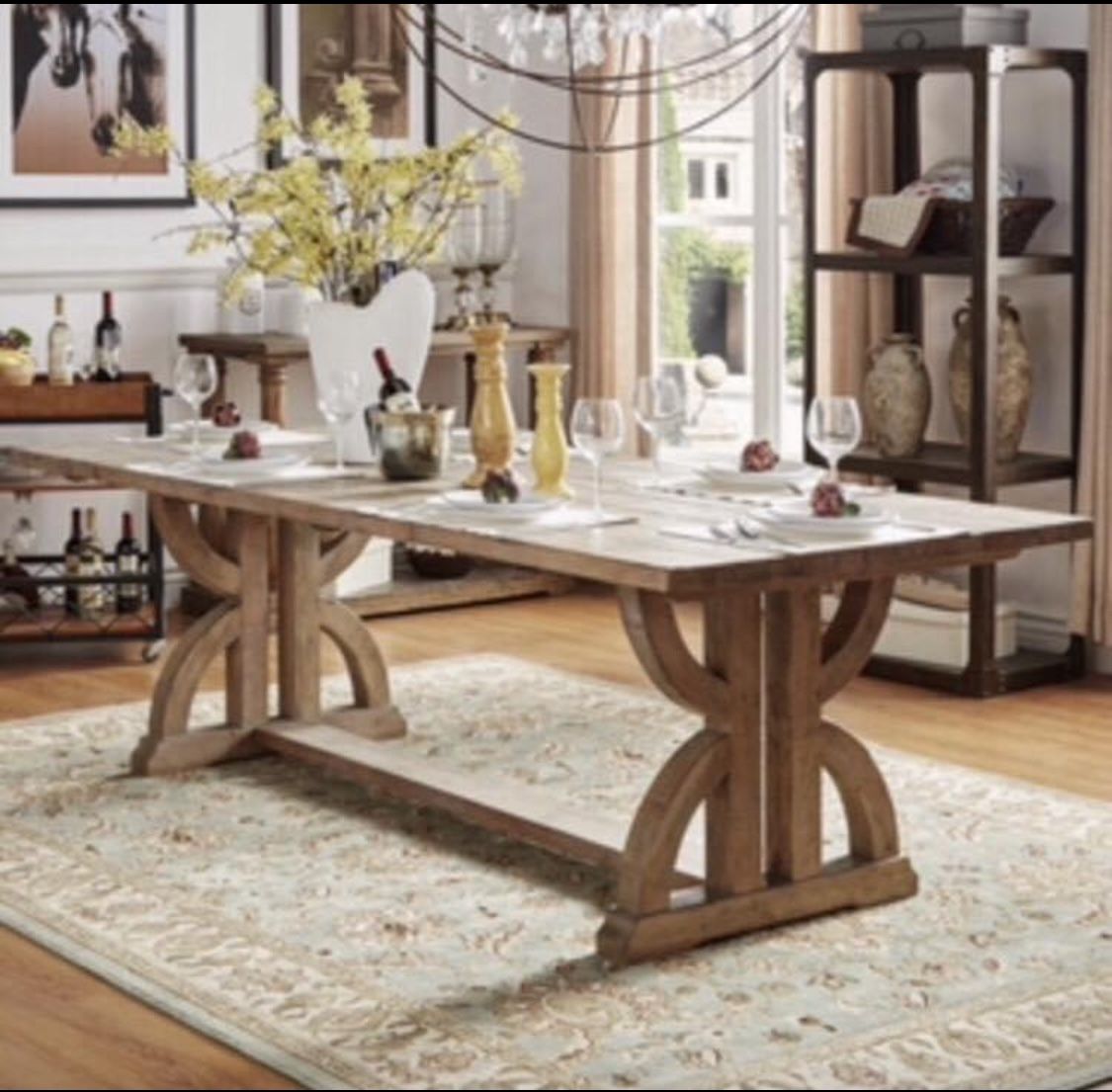 Custom Made Dining Room Table 