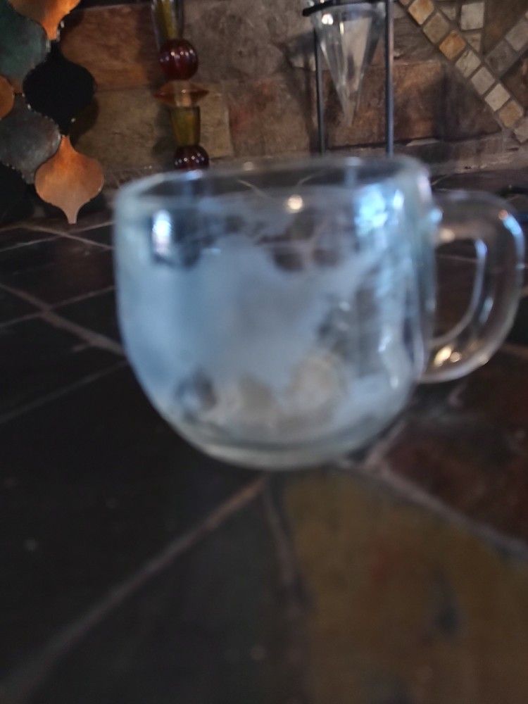 Antique  Cut Glass And Etched 🍷