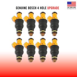 Genuine Bosch gm tpi 8x fuel injectors 22Lb 5.7 5.0 corvette camaro firebird