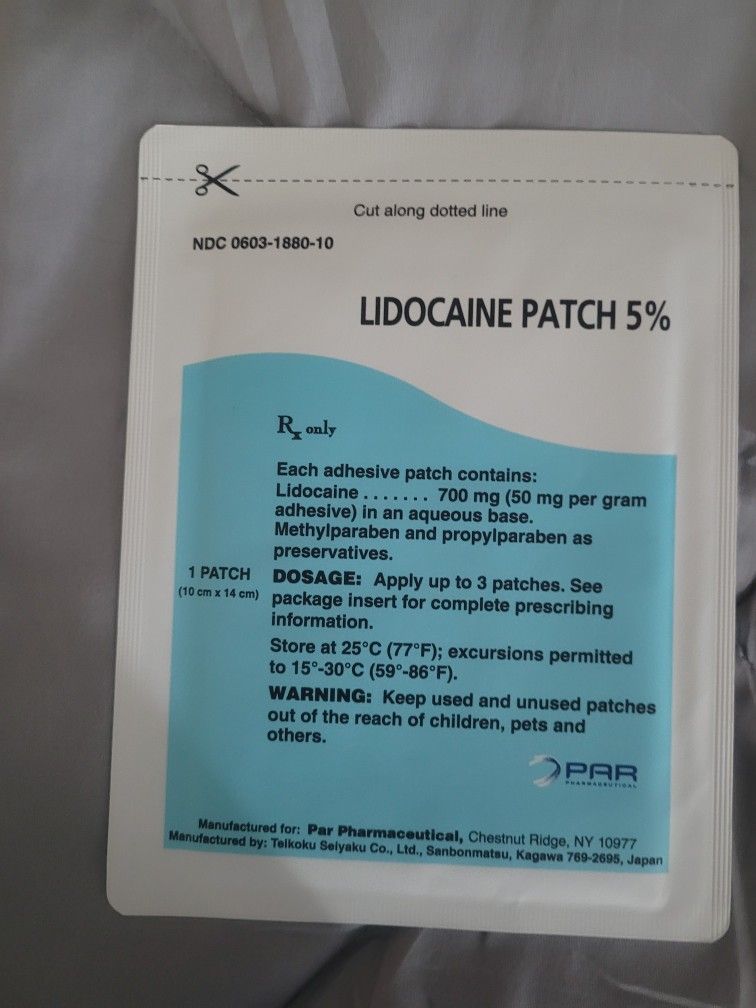 Lidocaine Patch 5%