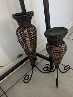 Two Candles Holder 
