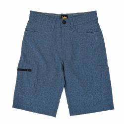 Lee Boys 10 Polytech Cargo Shorts Quick Dry Multifunctional 4 Way Stretch Blue