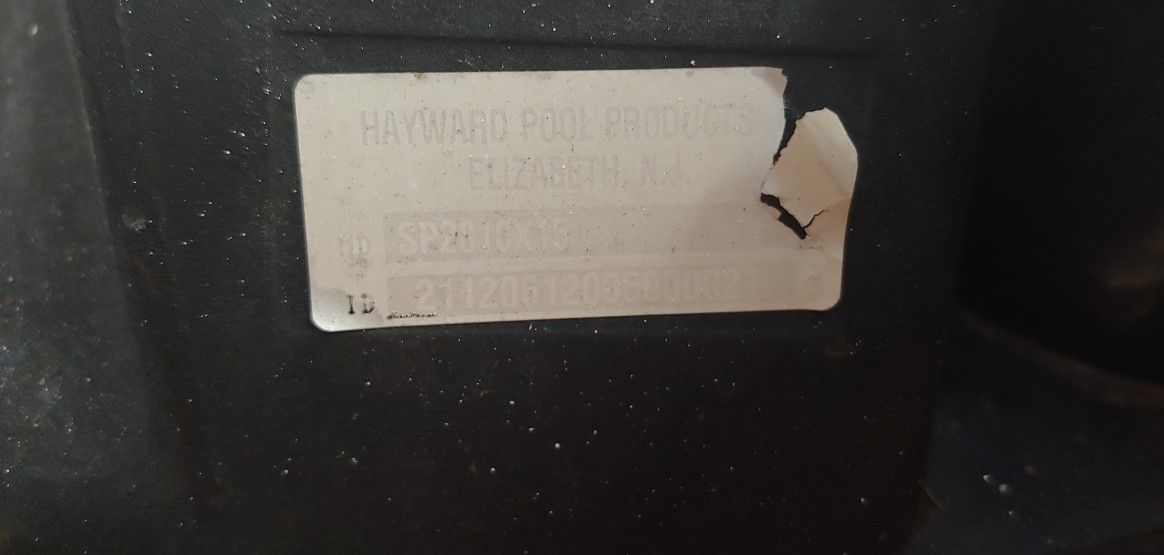 Hayward pool pump