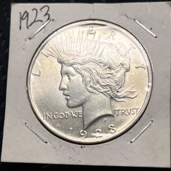 1923 Peace Dollar
