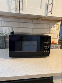 black microwave