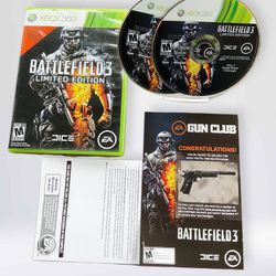 Battlefield 3 Limited Edition for Xbox 360 - Great condition CIB 2 Inserts