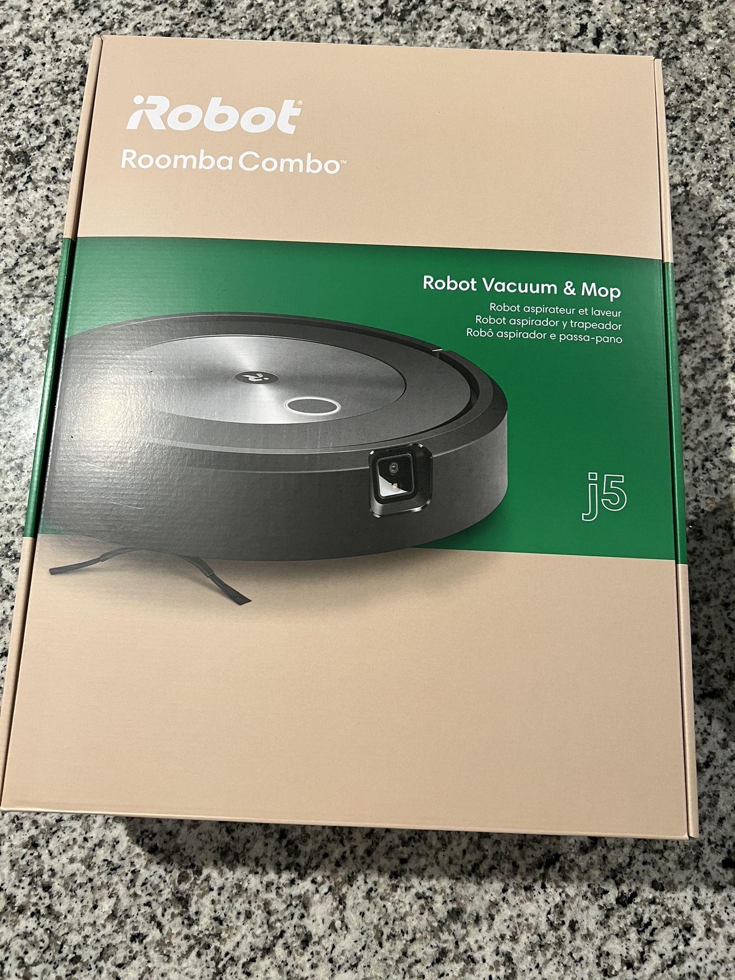 Brand New iRobot Roomba Combo j5 Vacuum & Mop – Sealed in Box, MSRP $599