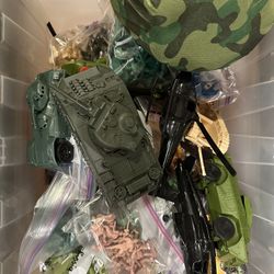 Little Green Army Men : Standard, Civil War & Revolutionary War Edition With Tanks Helicopters And More!