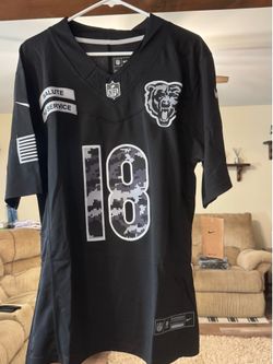 Chicago Bears Salute To Service Jerseys Caleb Williams Walter Payton