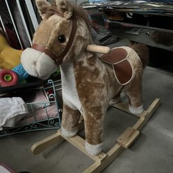 Rocking horse Makes Noise