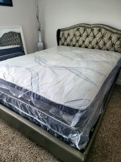 NEW QUEEN MATTRESS WITH BOX SPRING 🔝 ALL SIZES IN STOCK