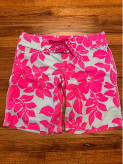 Roxy floral board shorts Junior size 9