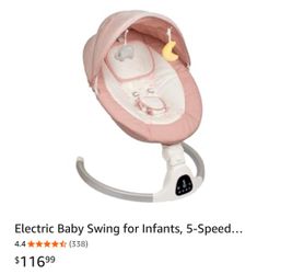 baby swing pink