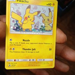 Pikachu SM162 Pokémon Black Star Promo 