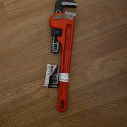 RIDGID 14” Pipe wrench