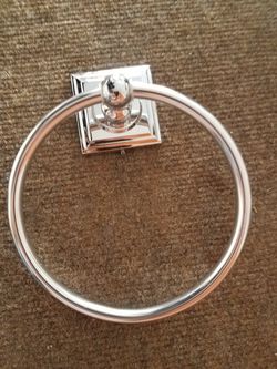 HAND TOWEL RING & ROBE HOOK