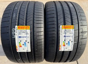 TWO BRAND NEW 335/30ZR20 Pirelli P Zero PZ4 Sport Tires 335-30-20 335 30 20 Like Michelin 4S!