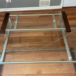 2 Tier Glass Office/Game Desk