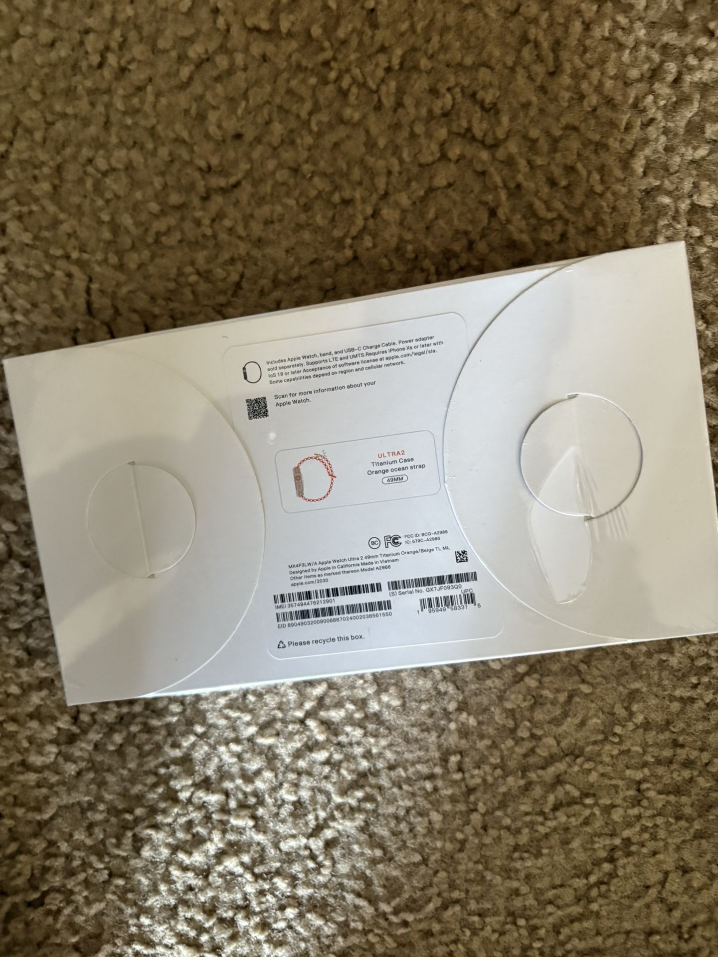 Apple Ear Pods &apple Watches Brand New