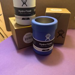 Pair Of Hydro Flask Metal Cups/drink Coolers