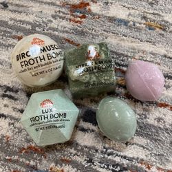 Bath Bombs And Egg Shaped Soap