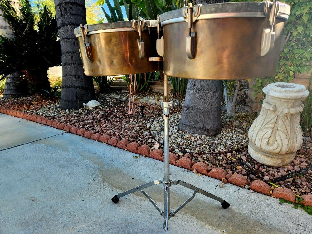 1950s Slingerland/Ludwig Leedy Timbales for Sale in Menifee, CA OfferUp