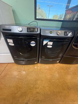 Maytag washing machine and gas dryer