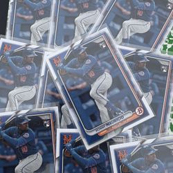 Lot Of (10). 2023. Ronny Mauricio. Bowman Rc 