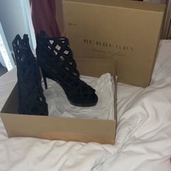 Burberry Black Size 39 Heels