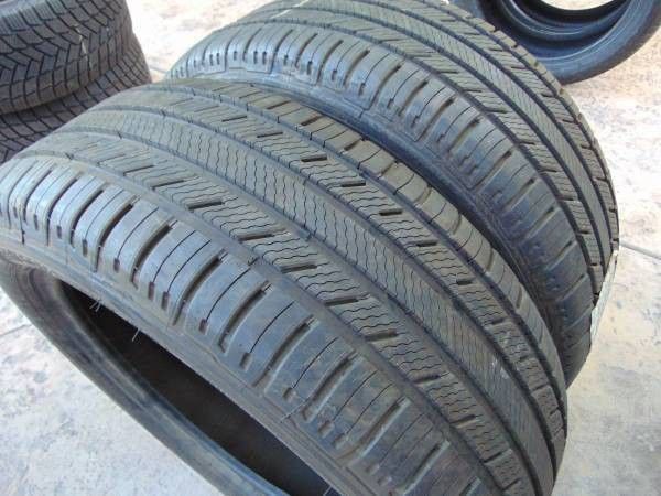 2 New Old Stock 235 50 19 Michelin Premier LTX Tires 99H 60,000 Mile Tire Date 2021