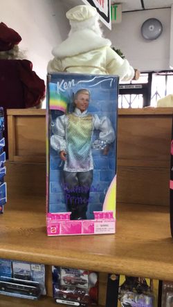 Vintage Barbie Rainbow Prince Ken Doll in Original Box 1999