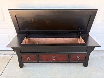 Black Wood Storage