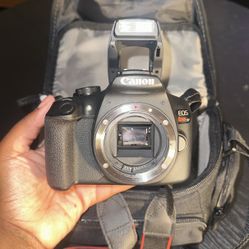 Cannon Rebel T camera
