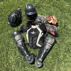 Baseball Catchers Gear, Gloves