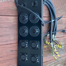 Professional Audio DJ Equipment Patchbay Inputs And Outputs NL4 Neutriks Alcatel XLR $85