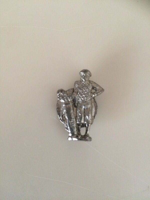 Pewter Golfer Magnet