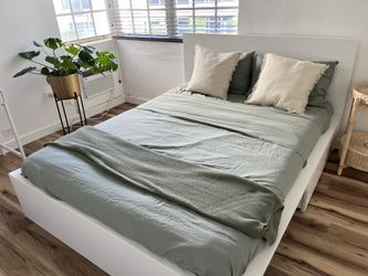 Queen Bed White | IKEA Malm