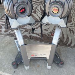 Bowflex Select Dial Weights With Rack 