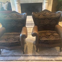 Wingback chairs -2
