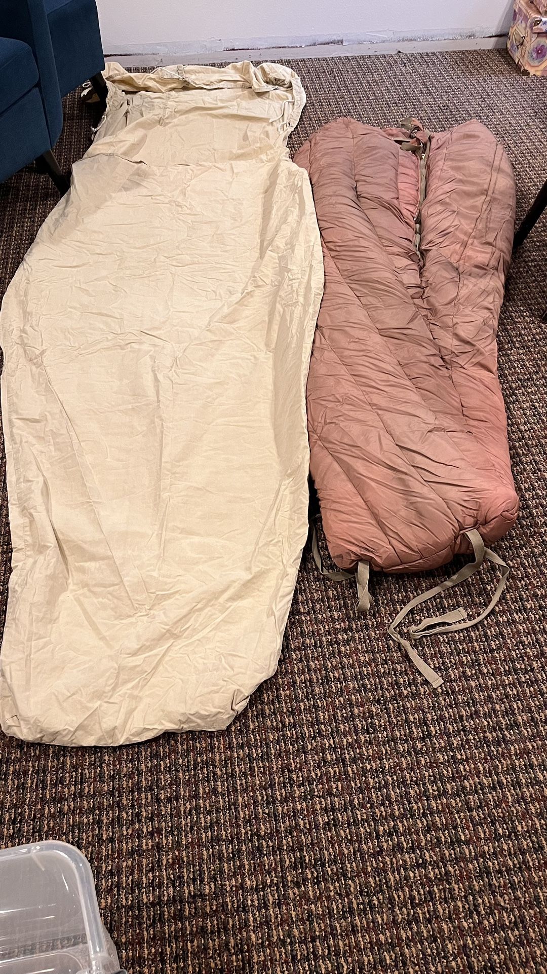 1940’s Army Down Mummy Sleeping Bag