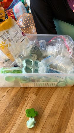 Free Dr Browns baby milk bottles etc