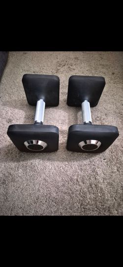 Square Head Dumbbell Pair