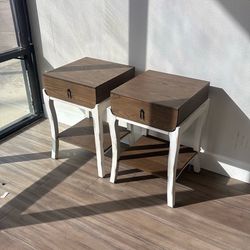 Bed side table $45 both