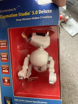 Claymation dog camera