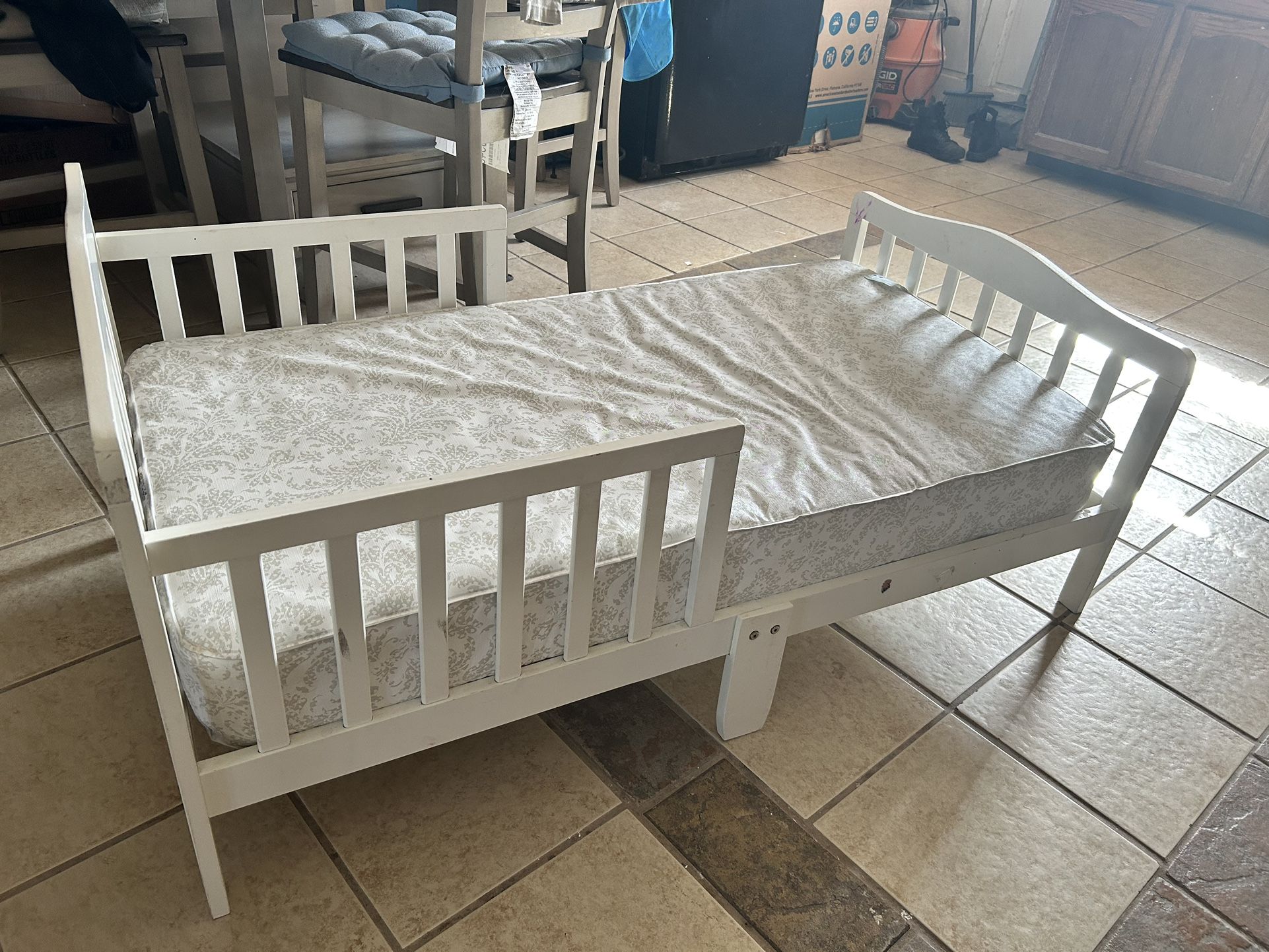 Crib Mattress and Bed Frame