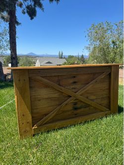 Custom wood planters!
