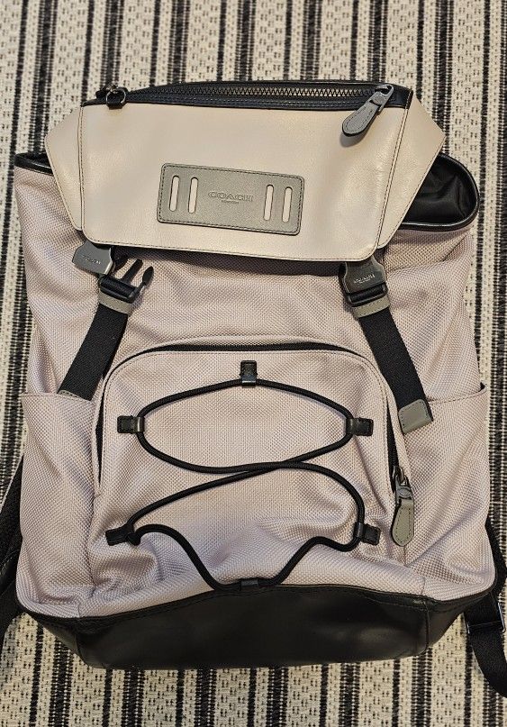 Men's Coach Flap Backpack