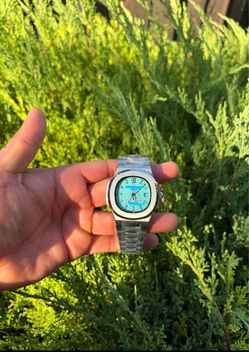 Stainless steel men’s luxury watch