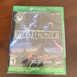 Factory Sealed XBox One Battlefront 2 Game