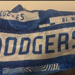 LA Dodgers New Soft Plush Blanket Full